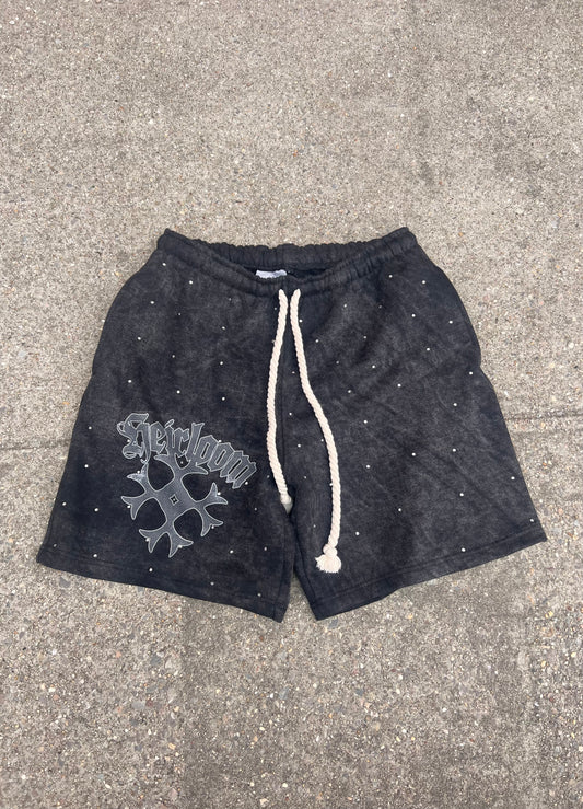 Black “Razzledazzle” Shorts